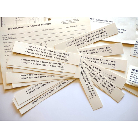 Doozie Pinball Machine Manuals Schematic Score Cards Original Paperwork Lot - Picture 2 of 9